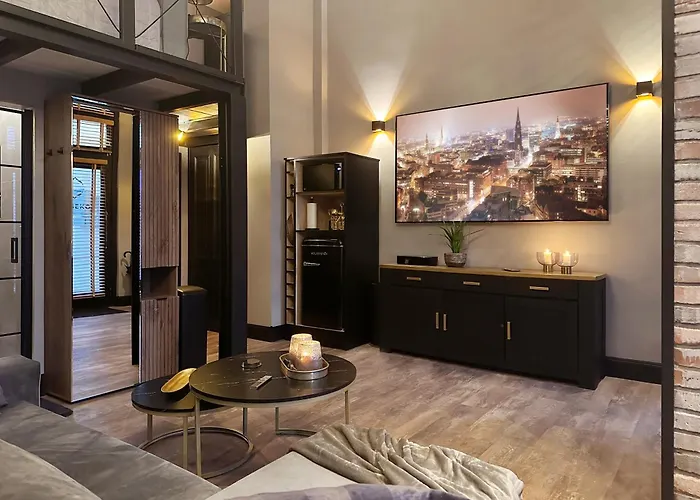 Black 2 Luxus In Alsternaehe Apartament
